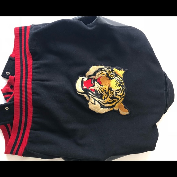 polo tiger varsity jacket